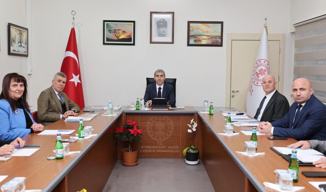 Tarih ve kültür mirası mercek altında Toplantıda, Afyonkarahisar’ın sahip olduğu