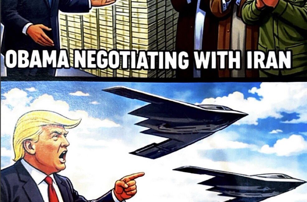 Müzakere masası üzerinden Obama’ya yüklendi Donald Trump, paylaşımında “Obama İran
