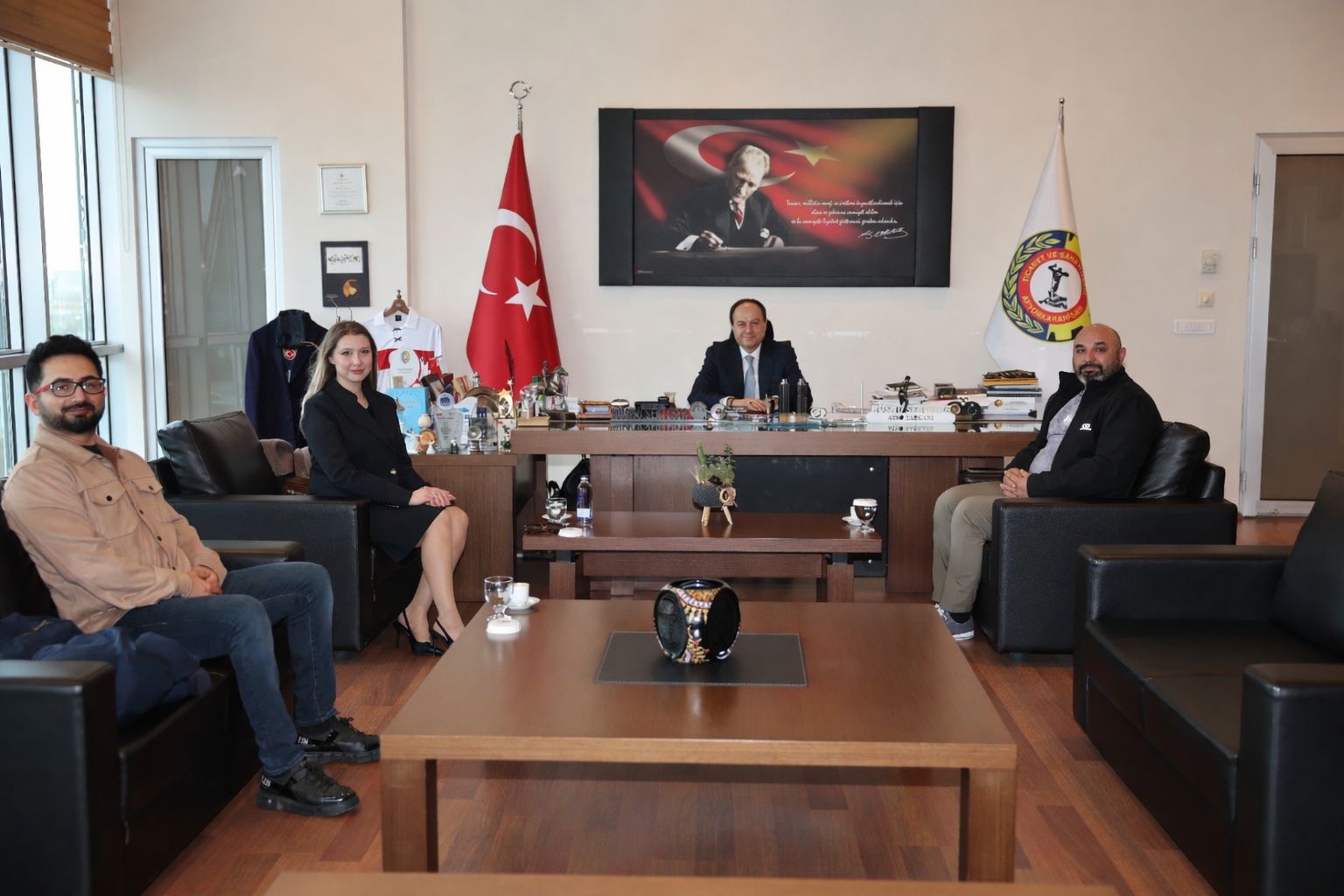 İş dünyasından ATSO’ya ziyaret
