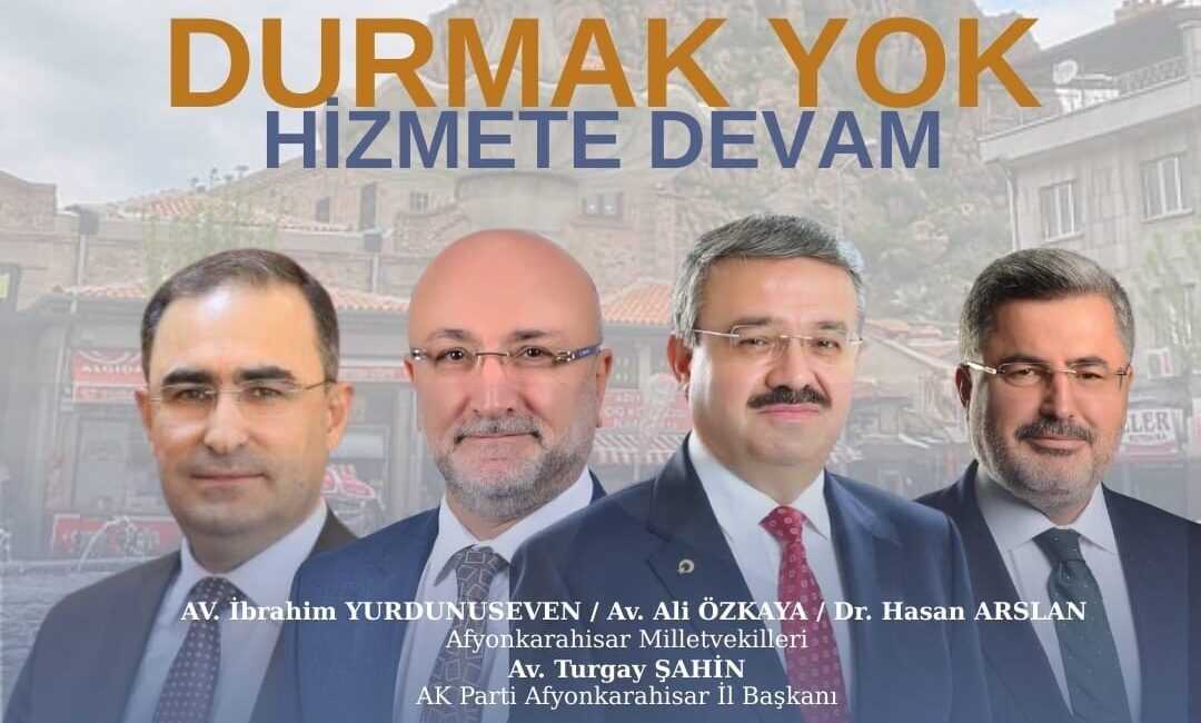 AK Parti Afyonkarahisar İl Başkanı Av. Turgay Şahin, TBMM Başkanlık