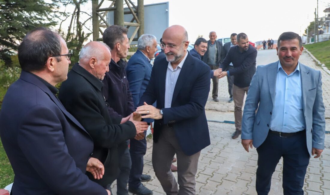 Ziyaret kapsamında İl Başkanı Şahin’in ilk durağı Kızılören Çamlık alanında
