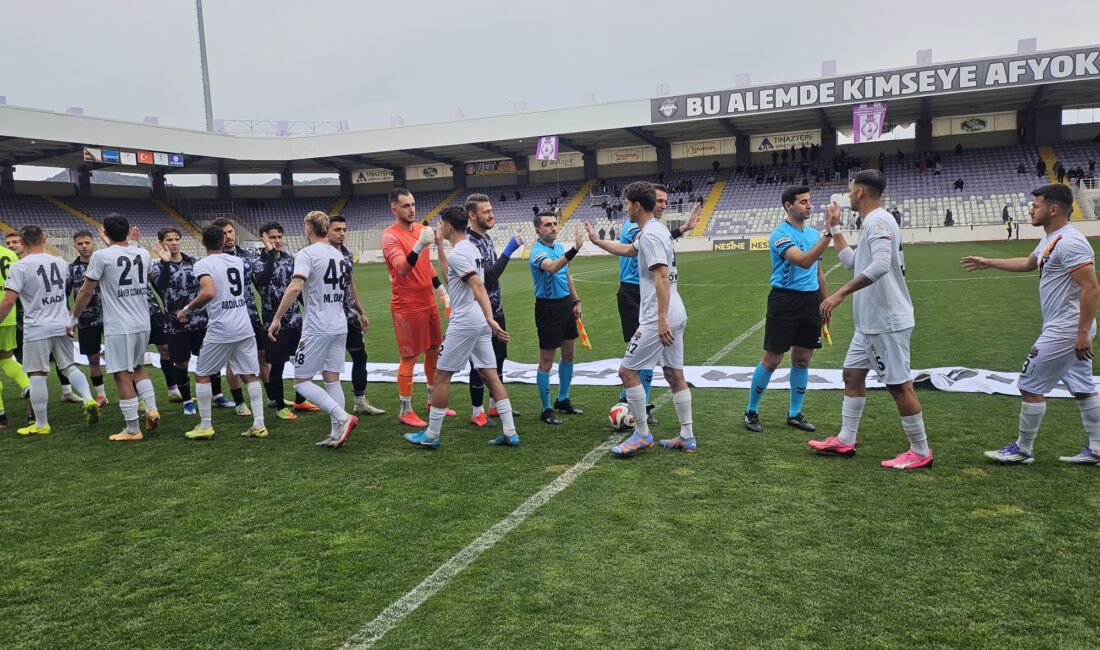 Afyonkarahisar Zafer Stadyumu’nda oynanan karşılaşmaya etkili başlayan ev sahibi ekip,