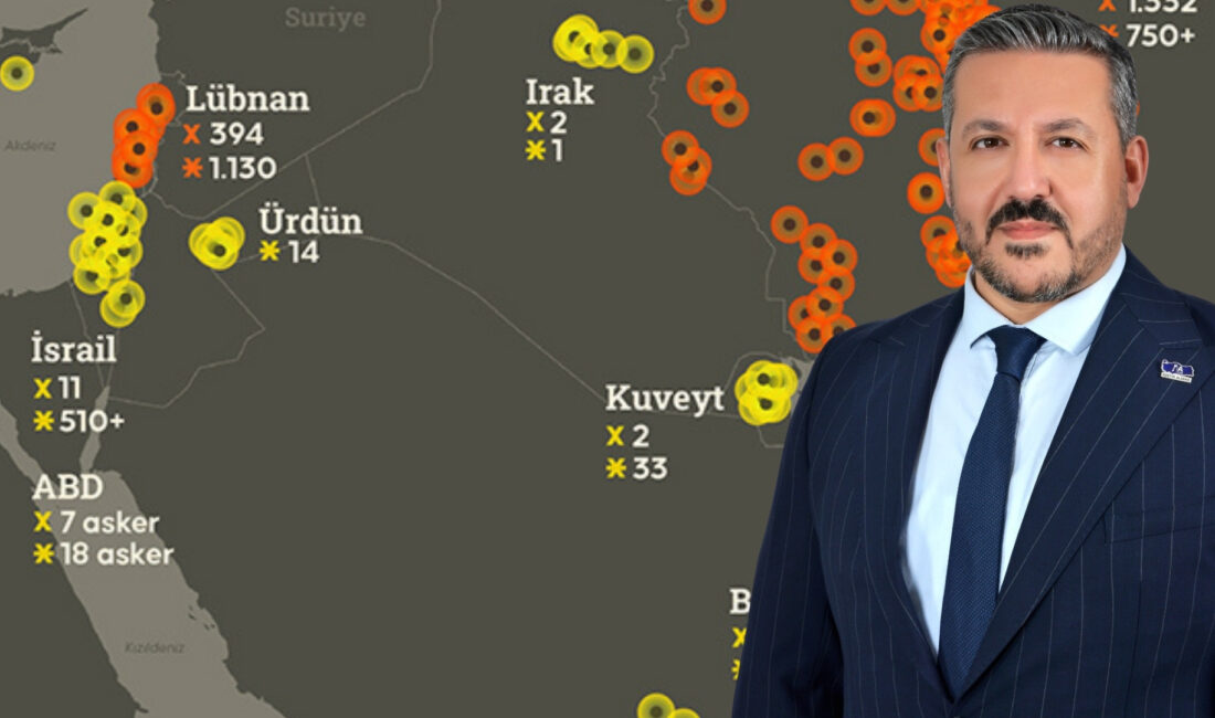 Yazılı açıklama yapan Başkan Aladağ, “Son dönemde Orta Doğu’da yaşanan