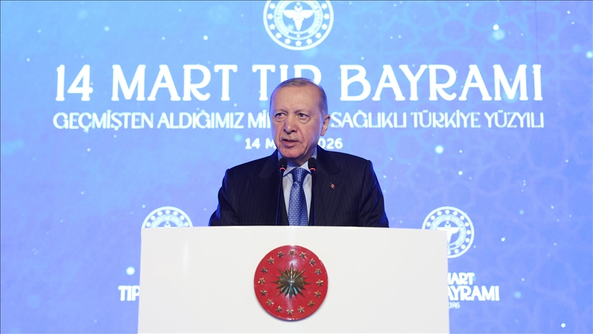 Cumhurbaşkanı Recep Tayyip Erdoğan, İstanbul Üniversitesi Beyazıt Kampüsü’nde 14 Mart