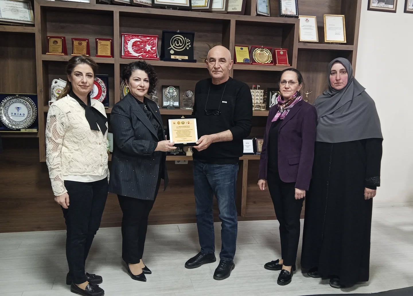 Kadın Girişimcilerden teşekkür ziyareti