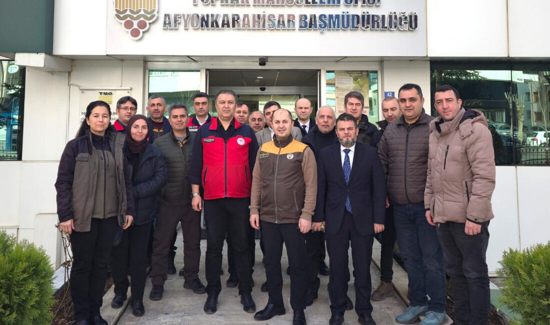 Toplantıya Afyonkarahisar İl Tarım ve Orman Müdürlüğü, Devlet Su İşleri