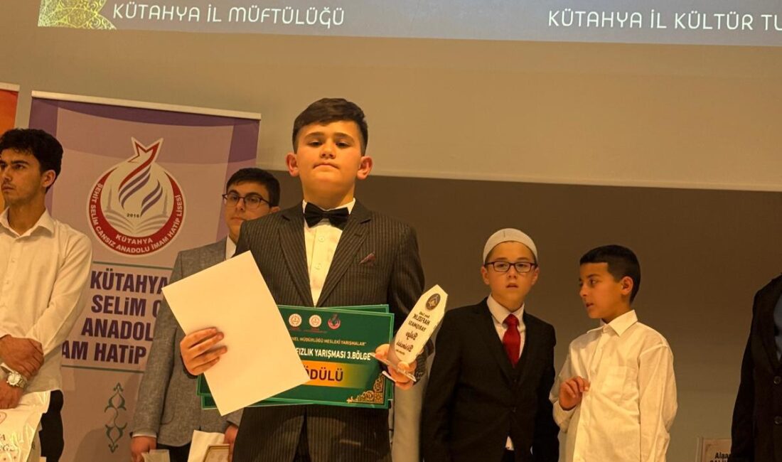 Millî Eğitim Bakanlığı Din Öğretimi Genel Müdürlüğü tarafından Kütahya’da düzenlenen