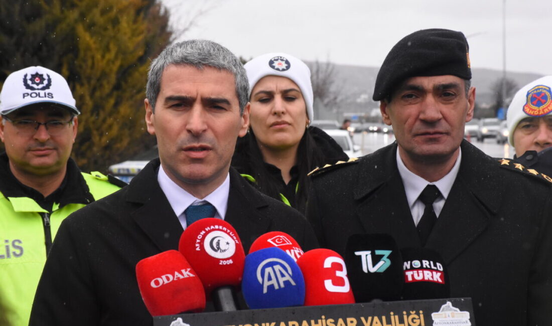 AFYONKARAHİSAR (AA) – Afyonkarahisar Valisi Naci Aktaş, Afyonkarahisar – Ankara