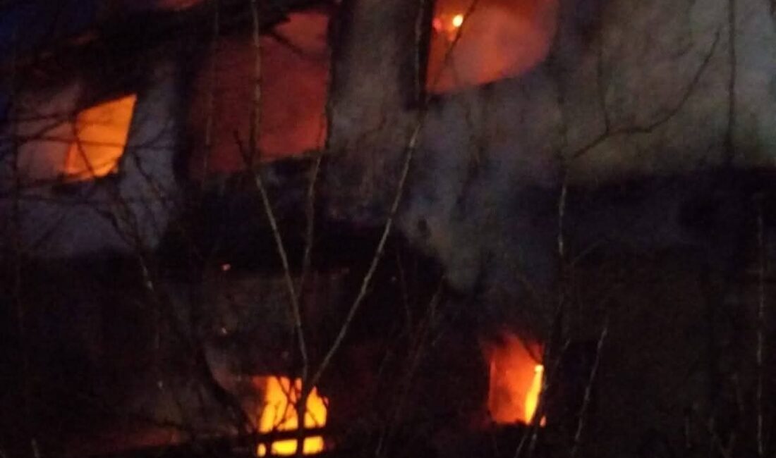 AFYONKARAHİSAR (AA) – Afyonkarahisar'ın Sandıklı ilçesinde evde çıkan yangın hasara