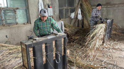 Şark köşelerinin vazgeçilmezi oldu Geçmişte yaygın olarak kullanılan hasır yastıklar,