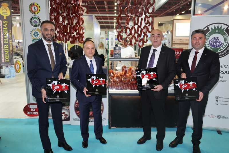 Fuarın açılışı; Antalya Valisi Hulusi Şahin, Antalya Büyükşehir Belediye Başkan