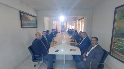 Toplantıya Belediye Başkanı Yaşar Kemal Kantartopu ve ilgili kurum amirleri