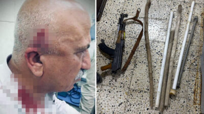 Yıkım ekipleri dirençle karşılaştı Olay, Kerkük’ün Haziran semtinde meydana geldi.