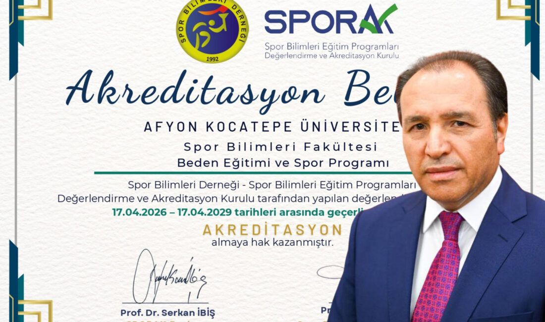 3 yıl süreyle akredite edildi SBD Yönetim Kurulu’nun 17 Nisan