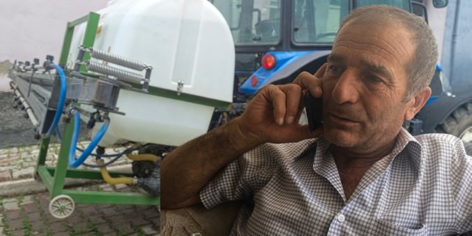 Makinelerin arasında sıkıştı Olay, ilçeye bağlı Aşağı Karaören Mahallesi’nde meydana