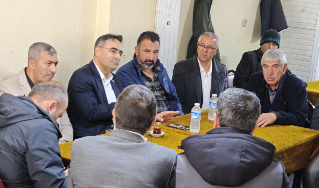 Programına AK Parti Sultandağı teşkilatıyla başlayan Milletvekili Arslan; İl Yönetim