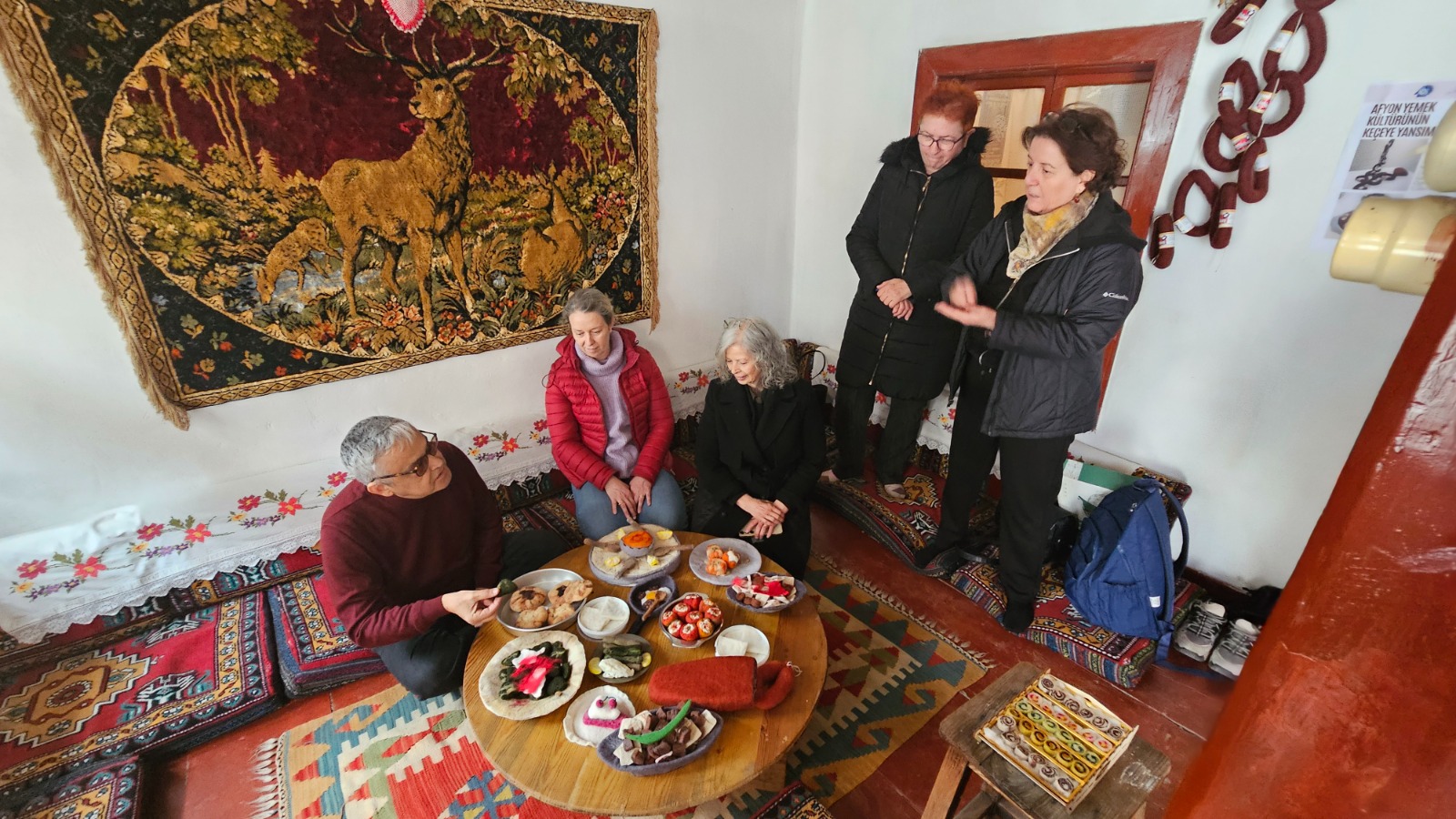 Gerçeğinden ayırt edilemeyen eserler Öğrenciler tarafından hazırlanan çalışmalarda, Afyonkarahisar’ın mutfak