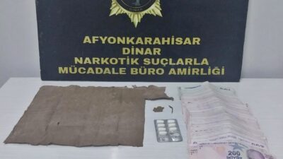 AFYONKARAHİSAR (AA) – Afyonkarahisar'da uyuşturucu operasyonunda yakalanan 7 şüpheliden 2'si