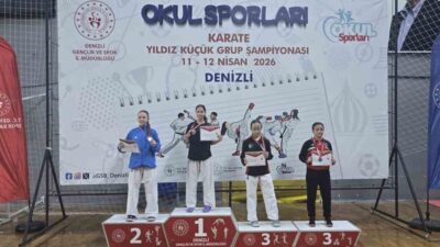 Afyonkarahisarlı karateciler Denizli’de derece elde ederek Türkiye Şampiyonası’na katılma hakkı