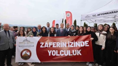 Afyonkarahisar Valiliği koordinasyonunda “Zaferin İzinde Yolculuk” projesi hayata geçirilirken, proje