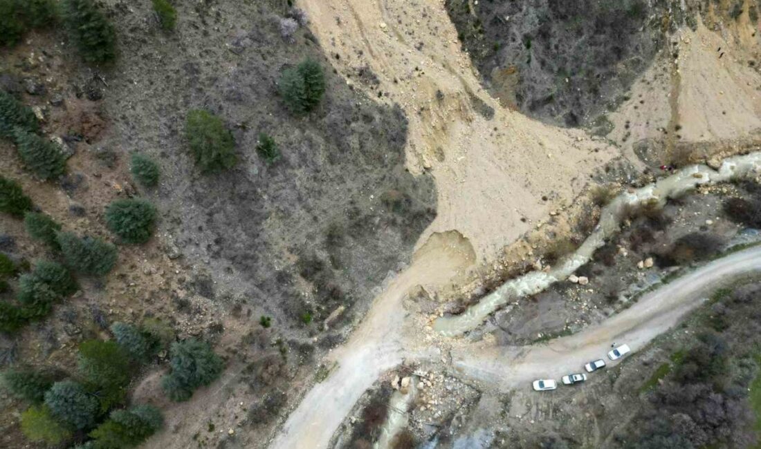 Afyonkarahisar’ın Çay ilçesinde aşırı yağışlar sonrası yaşanan heyelanın ardından baraj