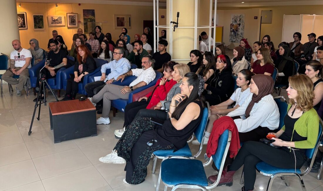 ATASOY VE HAYKIRAN, ÖĞRENCİLERLE BİR ARAYA GELDİ AKÜ, GSF Resim