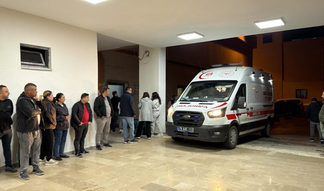 Şaka amacıyla getirilen silah ateş aldı Olay, Karakoyunlu ilçesine bağlı