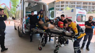 Babasını darp ettiği için pusu kurdu Sinanbey Mahallesi’ndeki bir iş