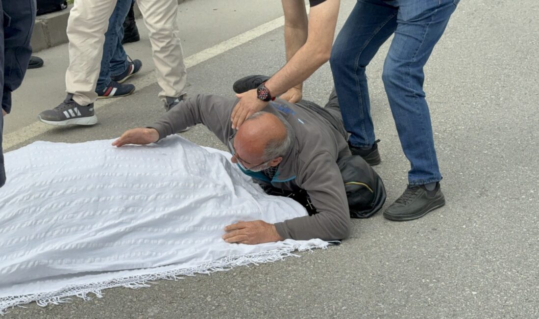 Dolmuştan indi fabrikaya ulaşamadı Korkunç kaza, İlkadım ilçesi Ankara yolu