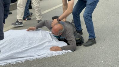 Dolmuştan indi fabrikaya ulaşamadı Korkunç kaza, İlkadım ilçesi Ankara yolu