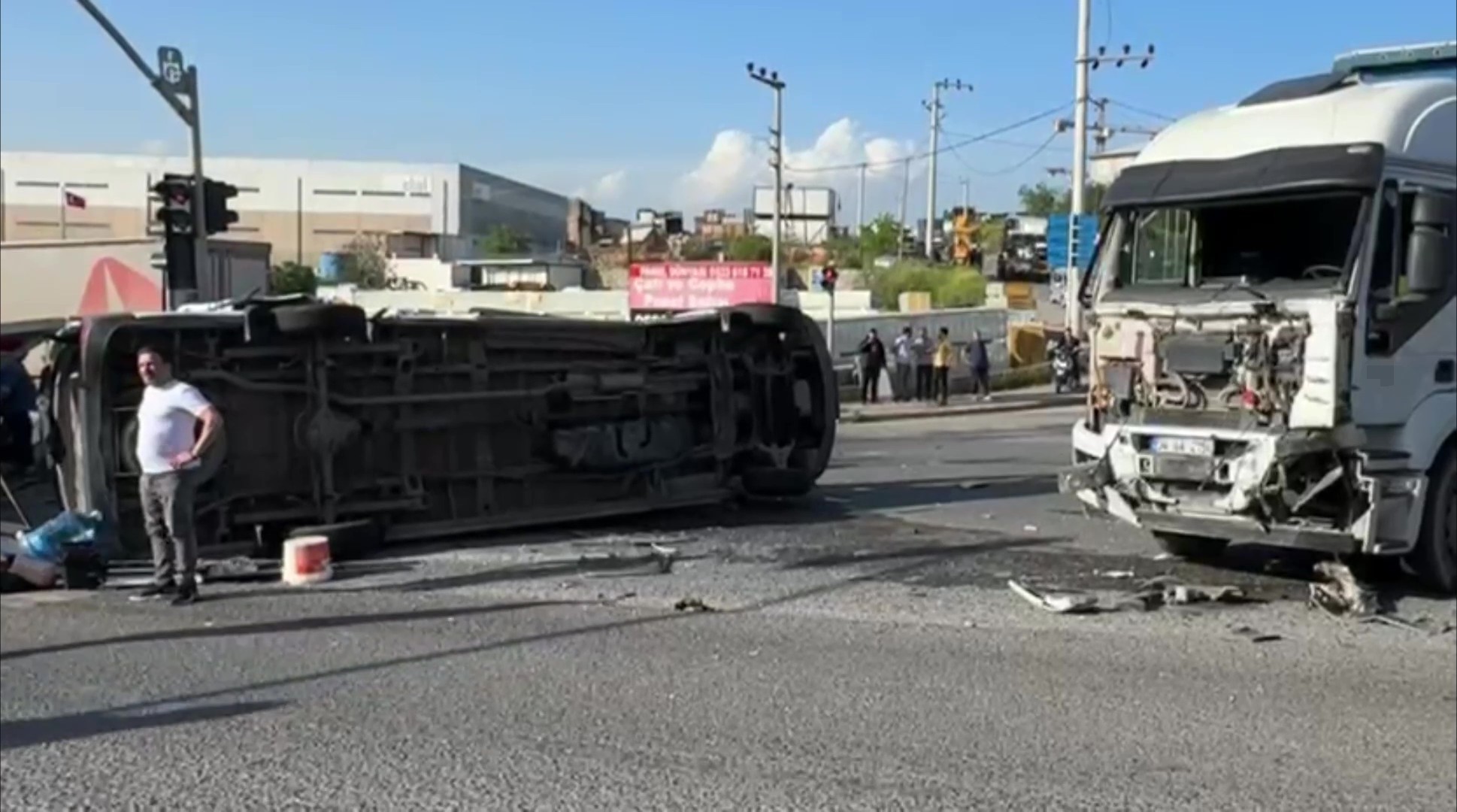 Korkunç işçi servisi kazasında acı haber geldi!