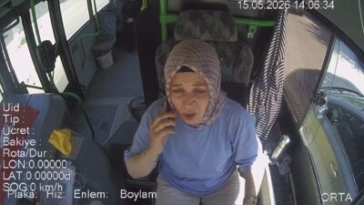 Yolcuları Arkaya Gönderdi, 112 ile Telsiz Trafiği Başlattı Seyir halindeyken
