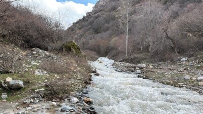 Kuraklık tehlikesi yaşayan göle can suyu Çay ilçesine bağlı Eber