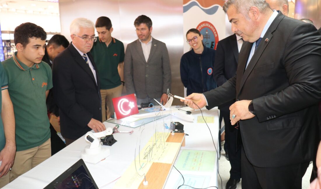 Meslek liselerinin üretim gücü stantlarda sergilendi Öğrencilerin ilgi, yetenek ve