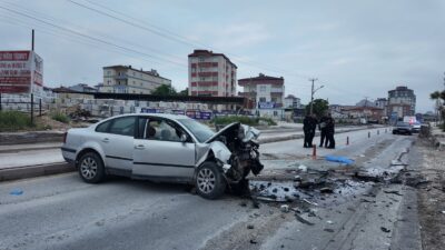 Sabaha karşı feci çarpışma Korkunç kaza, sabah saat 04.30 sıralarında