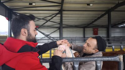 Bolvadin İlçe Tarım ve Orman Müdürlüğü personelleri, yaklaşan Kurban Bayramı