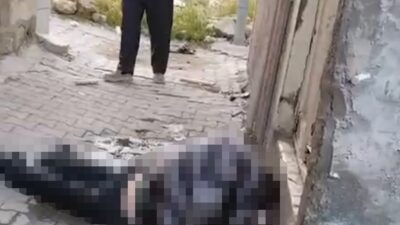 Bayram namazı saatinde vatandaşlar fark etti Olay, Siirt merkezde bulunan