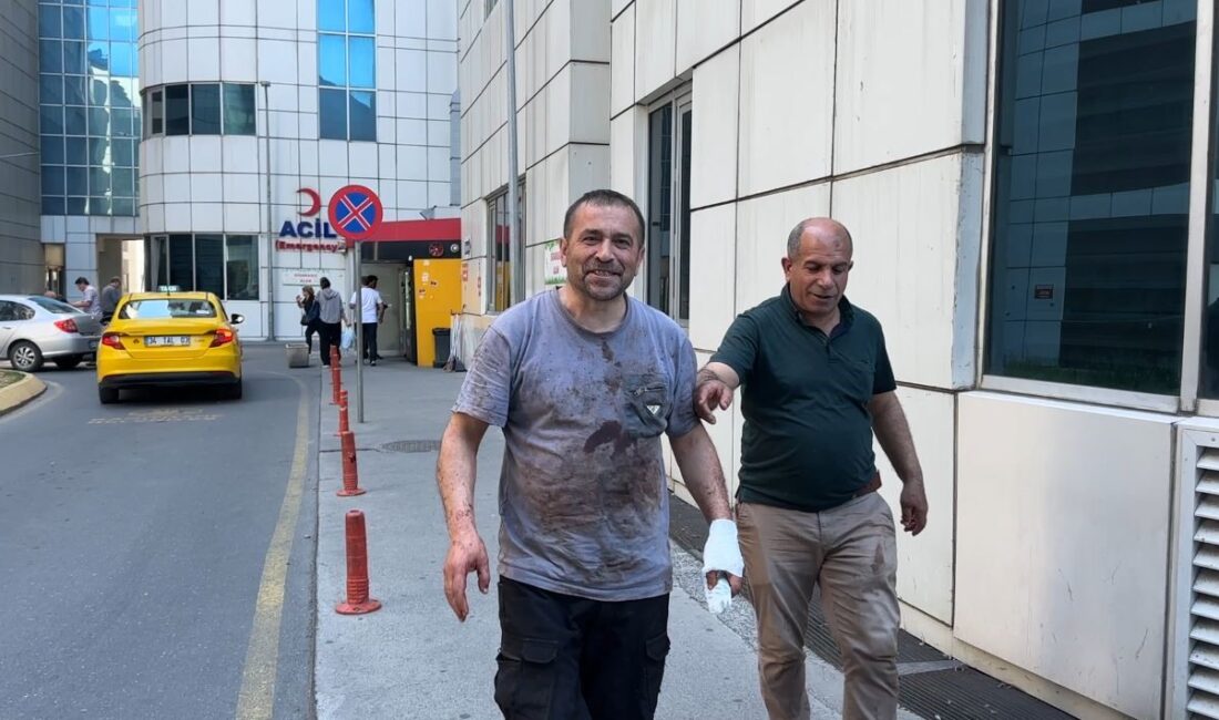 Kıyafetleri kan içinde kaldı Görünmez kaza, bayram namazının ardından başlayan