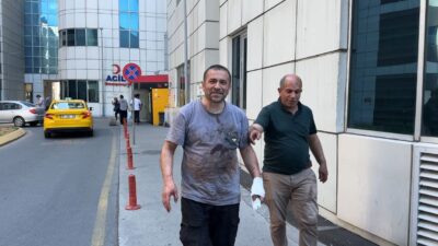 Kıyafetleri kan içinde kaldı Görünmez kaza, bayram namazının ardından başlayan