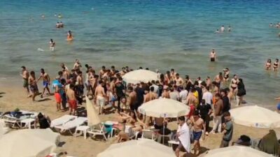 Aydın’ın Kuşadası ilçesinde denize giren 70 yaşındaki Çinli turist boğulma