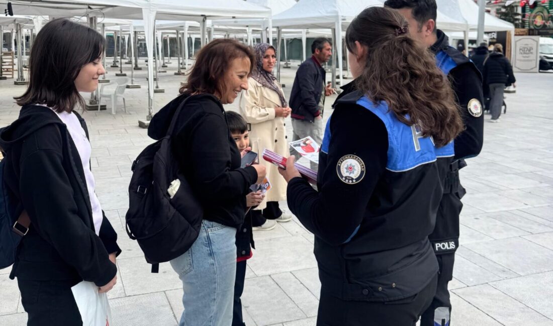 Yapılan çalışmalar kapsamında özellikle hırsızlık ve dolandırıcılık olaylarına karşı dikkatli