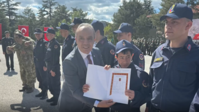 Şehit Teğmen Uğur Acar kışlasında anlamlı tören İkmal ve Garnizon