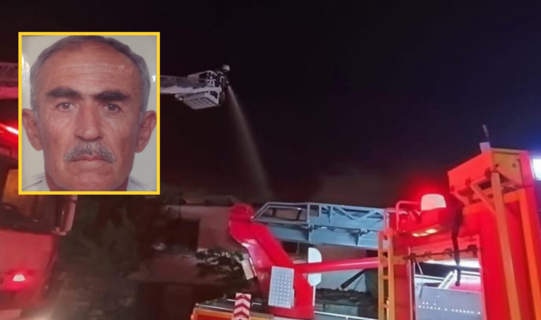 Kısa sürede tüm evi sardı Üçkuyu Mahallesi’nde, Abdullah Gürler (76)