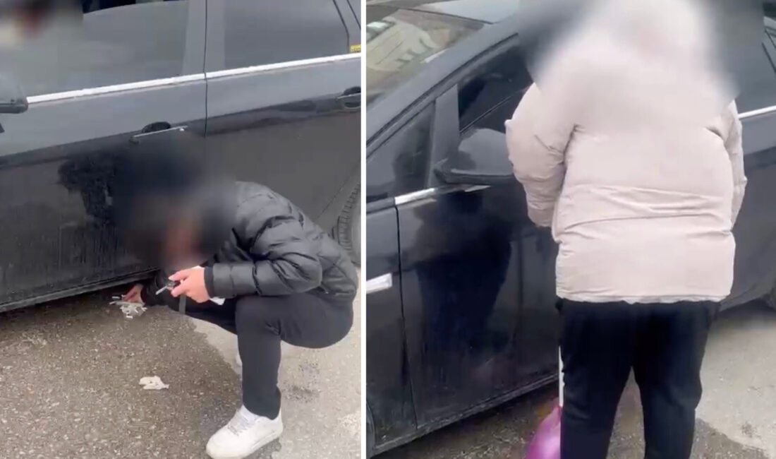 Suçüstü Yakalandı Olay, İnegöl ilçesi Yeni Mahalle Zincirlikuyu Caddesi üzerinde