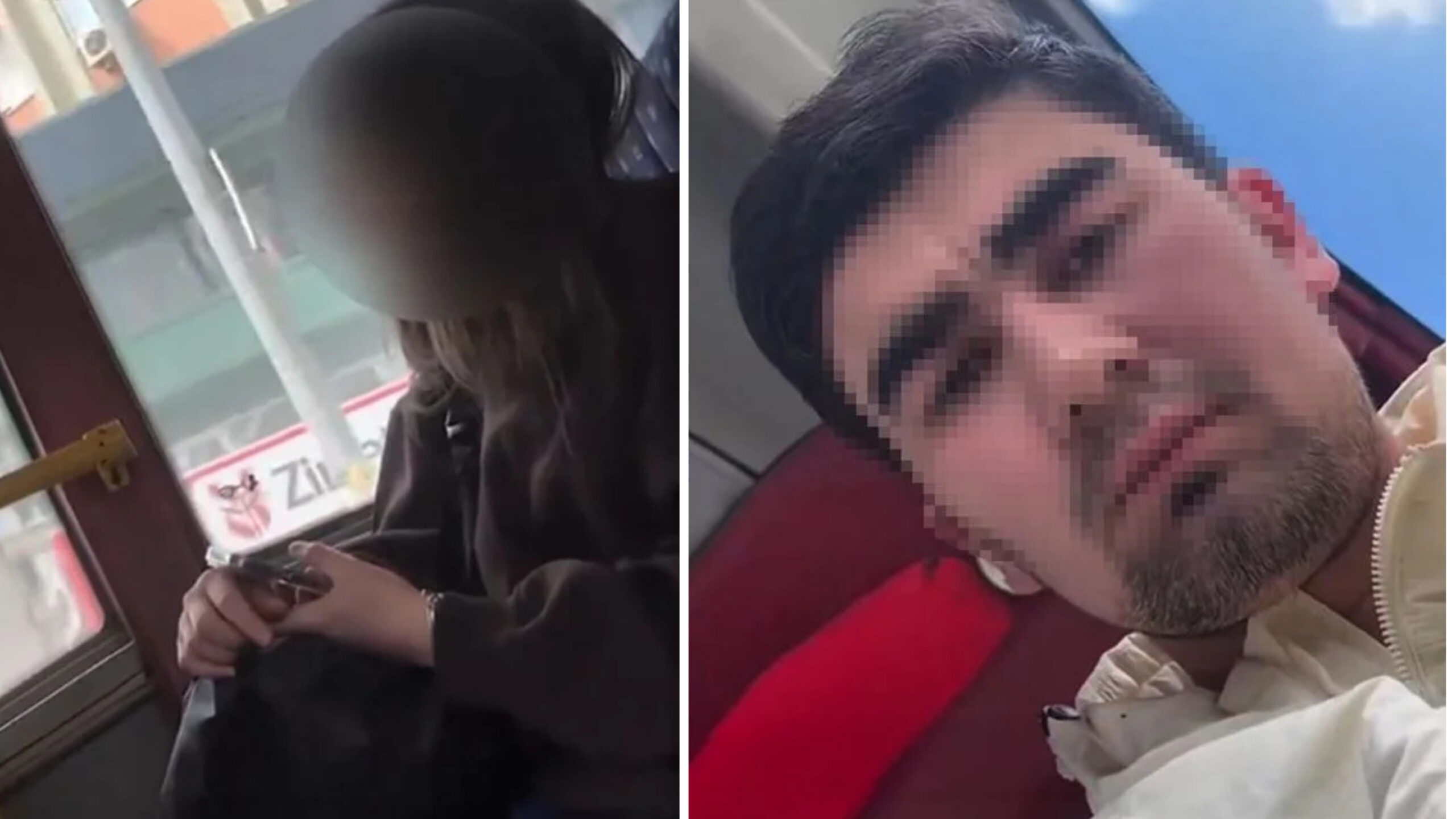 Minibüste gizli çekim rezaleti sosyal medyayı ayağa kaldırdı