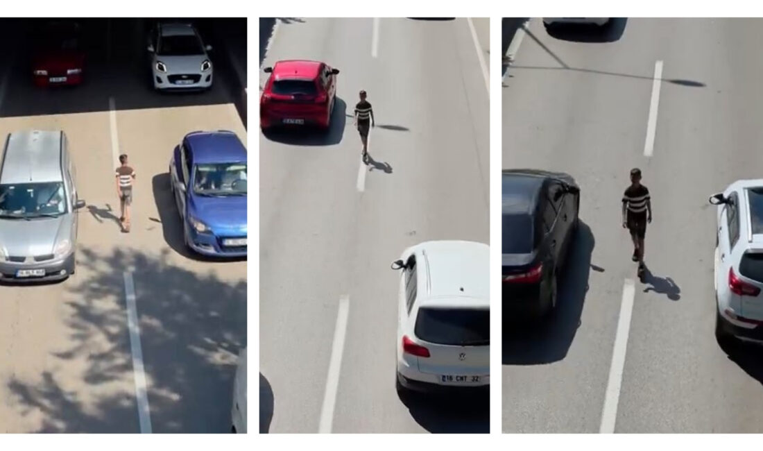 Olay, Bursa-Çanakkale Yolu Santral Garaj mevkiinde meydana geldi. Bir çocuk,