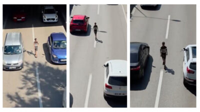 Olay, Bursa-Çanakkale Yolu Santral Garaj mevkiinde meydana geldi. Bir çocuk,