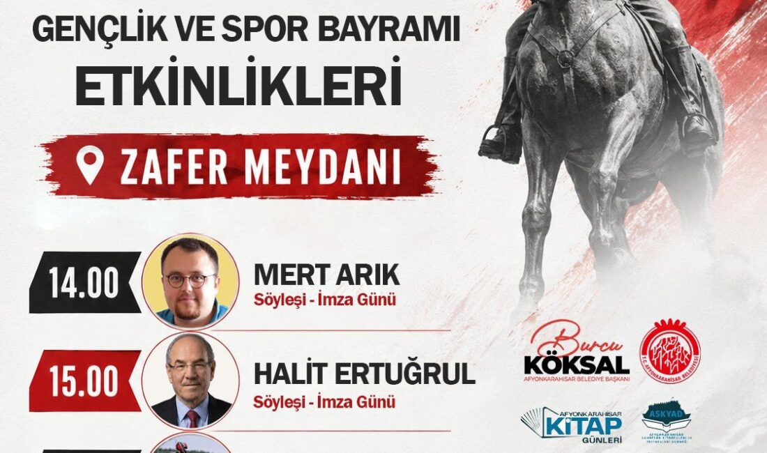 Dopdolu etkinlik programı gençleri bekliyor Kutlamaların adresi olan Zafer Meydanında