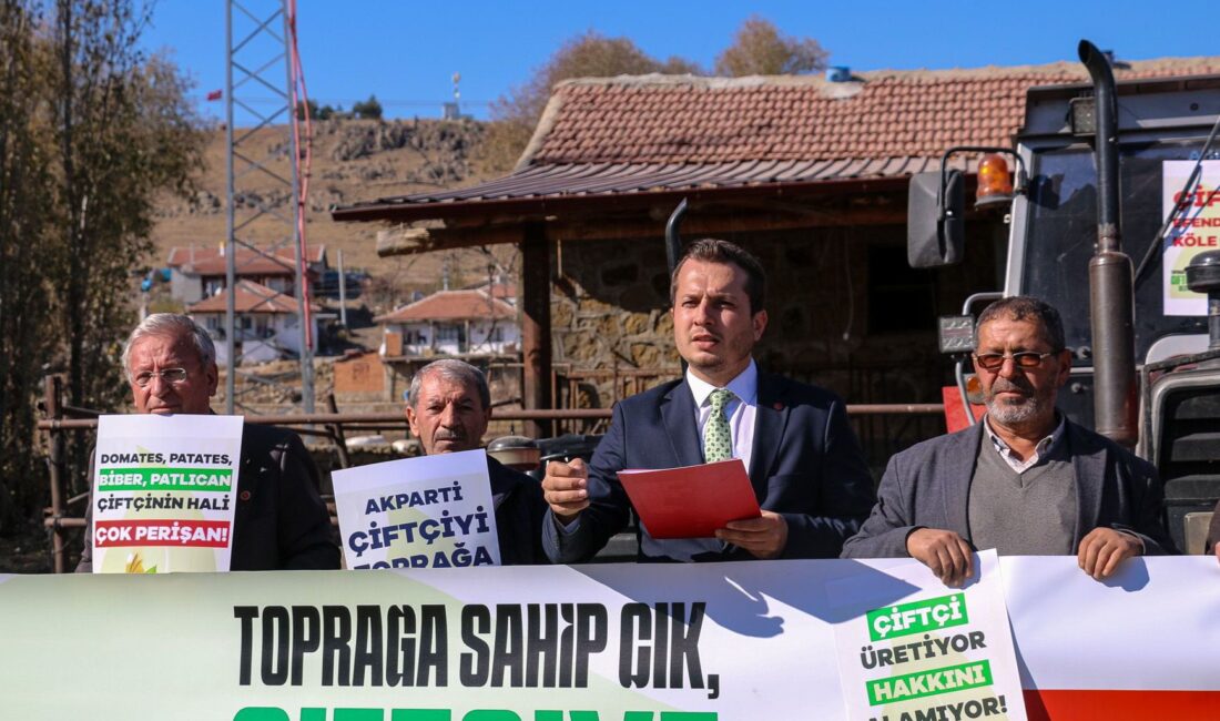 Çiftçilerin çektikleri zorluklara değinen ve iktidarın üretim olmasın diye elinden