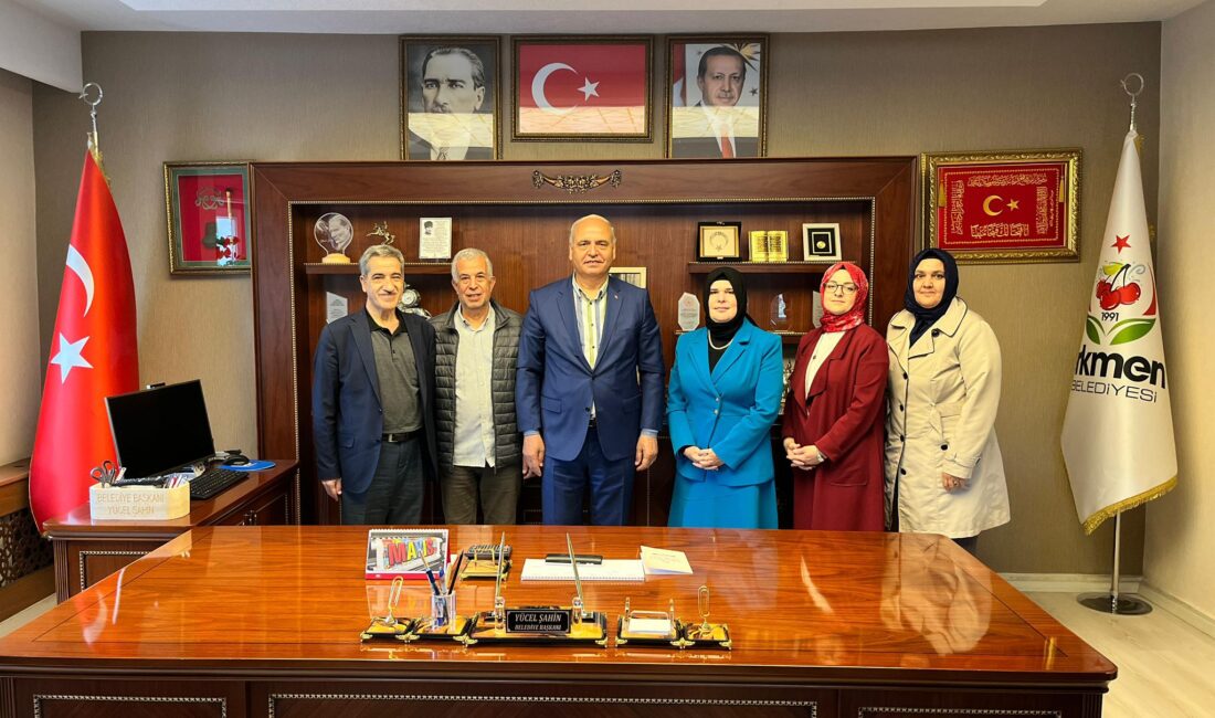Ziyaretten duyduğu memnuniyeti dile getiren Erkmen Belediye Başkanı Yücel Şahin,